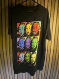 Einstein Graphic T-Shirt Pop Art Multicolour Black Cotton Medium