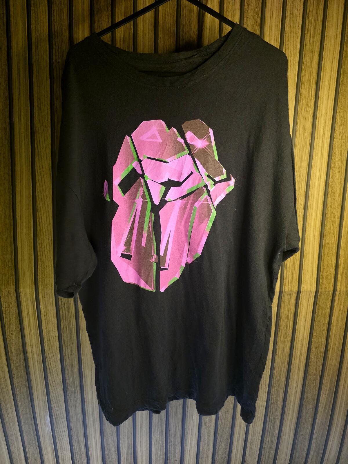 The Rolling Stones Hackney Diamonds Tour 2023 Black Graphic T-Shirt Medium