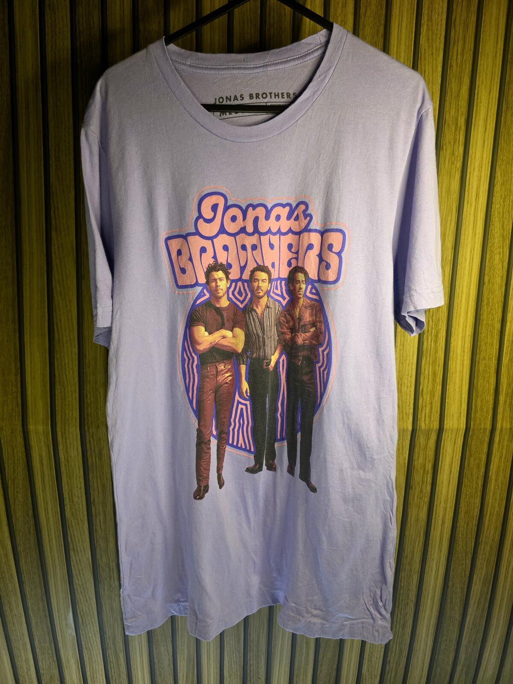Jonas Brothers Graphic T-Shirt Purple Medium