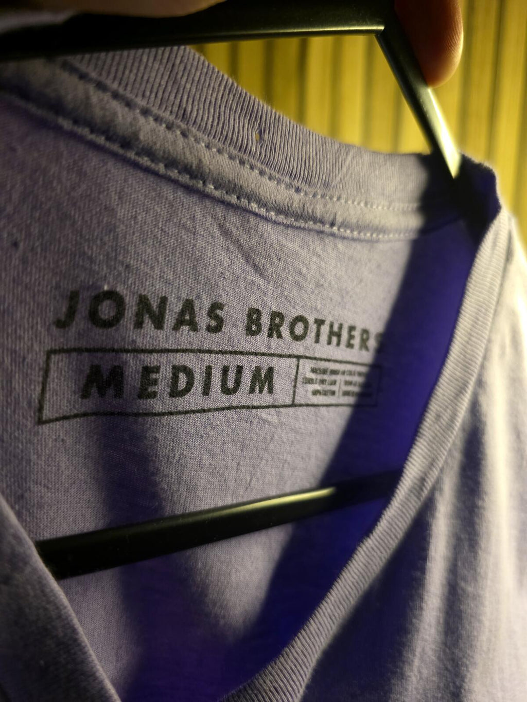 Jonas Brothers Graphic T-Shirt Purple Medium