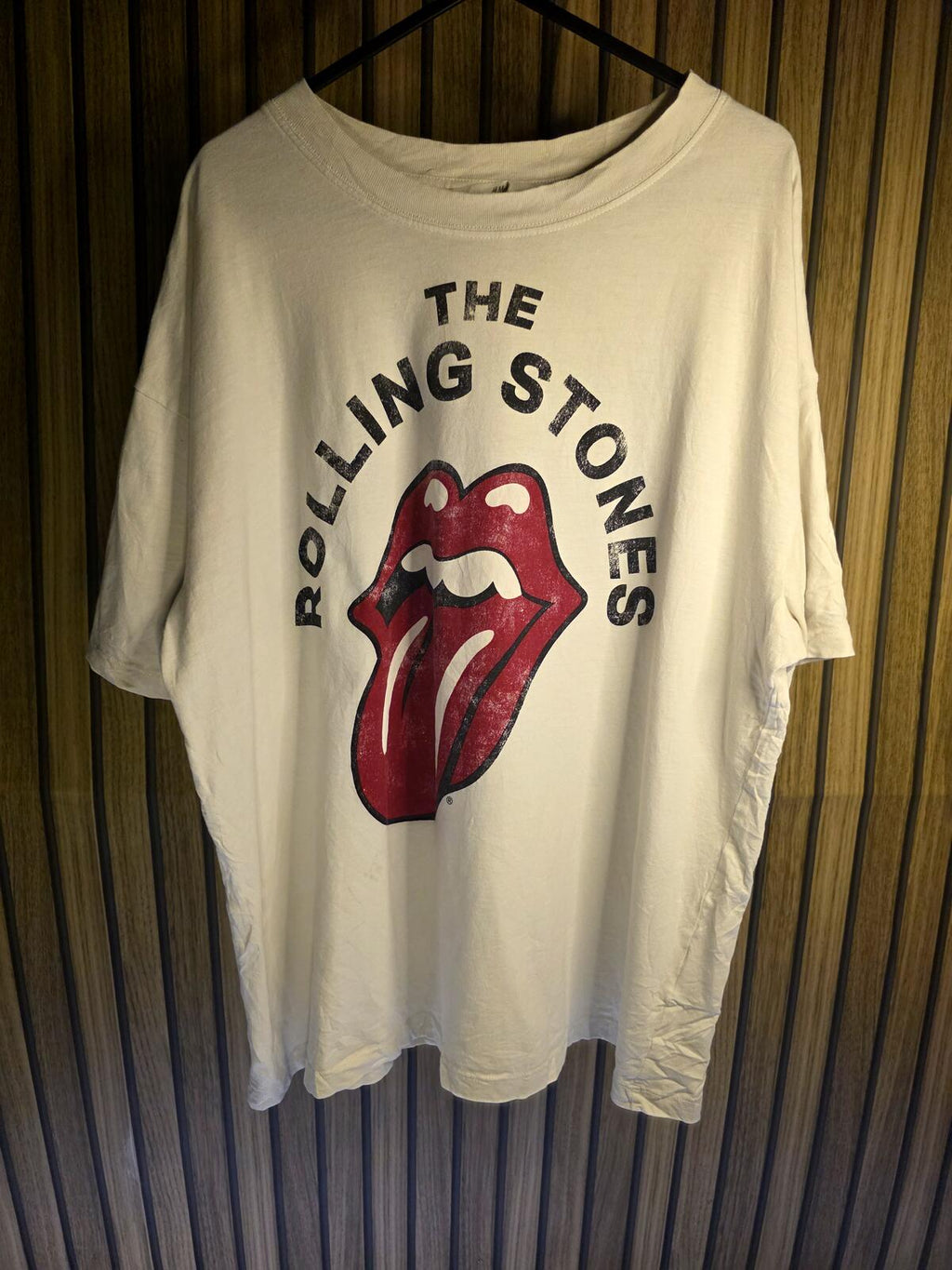 H&M Rolling Stones T-shirt White Medium