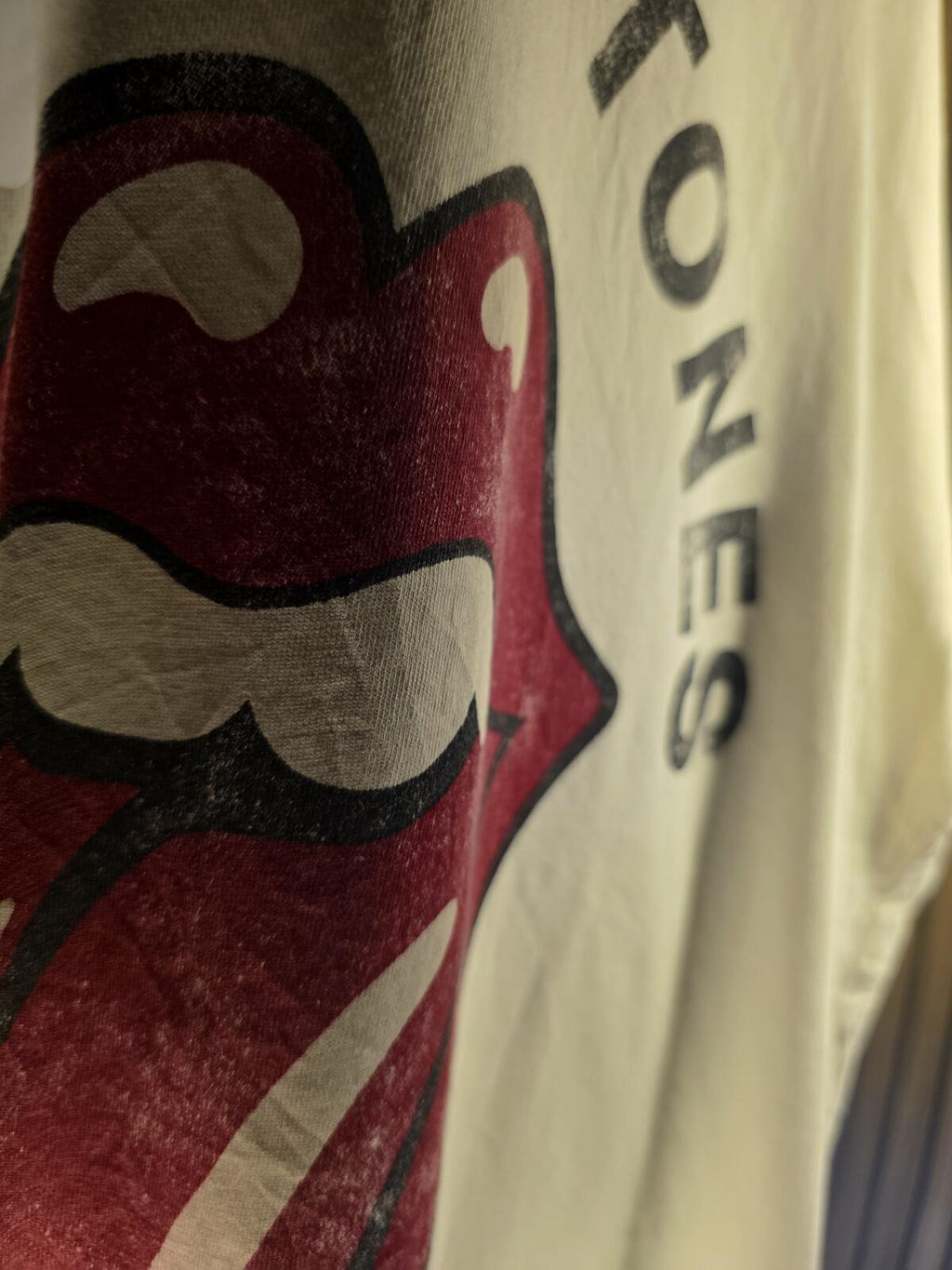 H&M Rolling Stones T-shirt White Medium