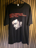 Justin Timberlake The Forget Tomorrow World Tour T-Shirt Black Size Large