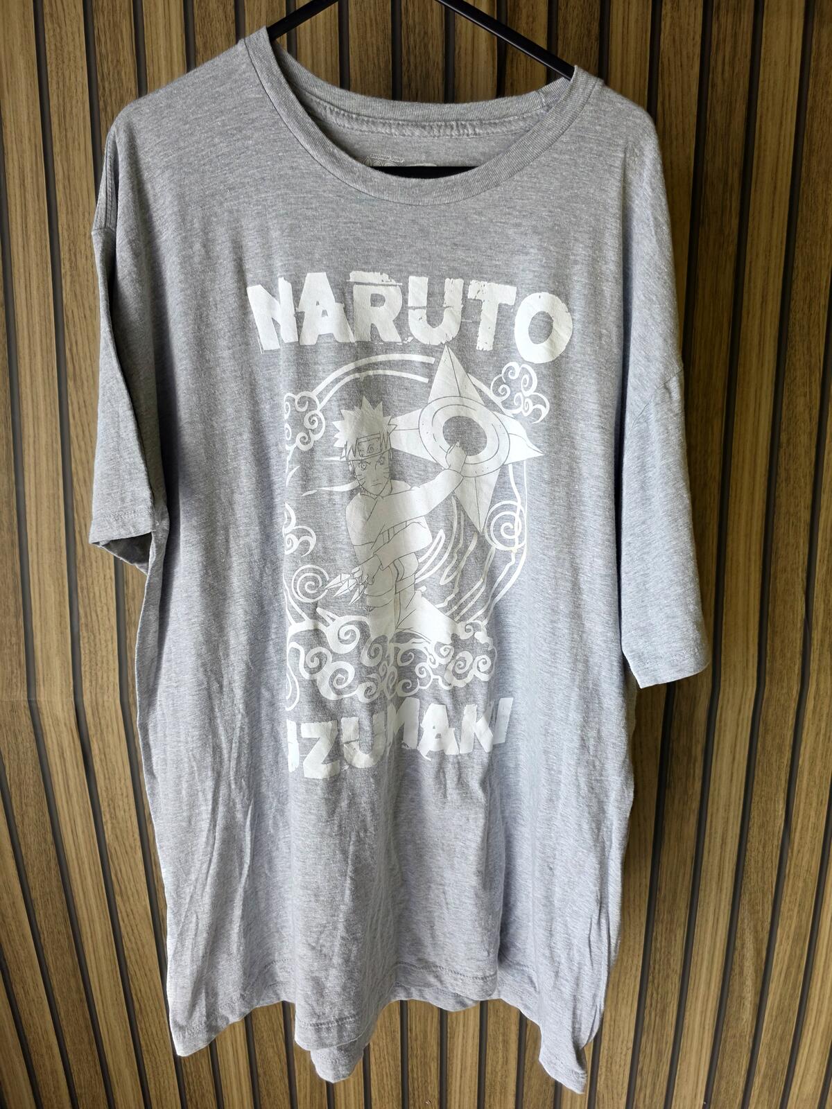 Naruto Shippuden Graphic T-shirt Grey XL