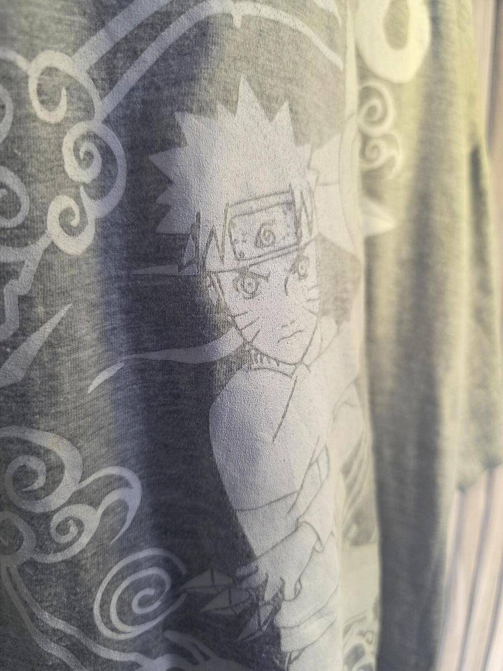 Naruto Shippuden Graphic T-shirt Grey XL