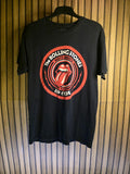 The Rolling Stones Zip Code Tour 2015 Black Graphic T-Shirt Medium