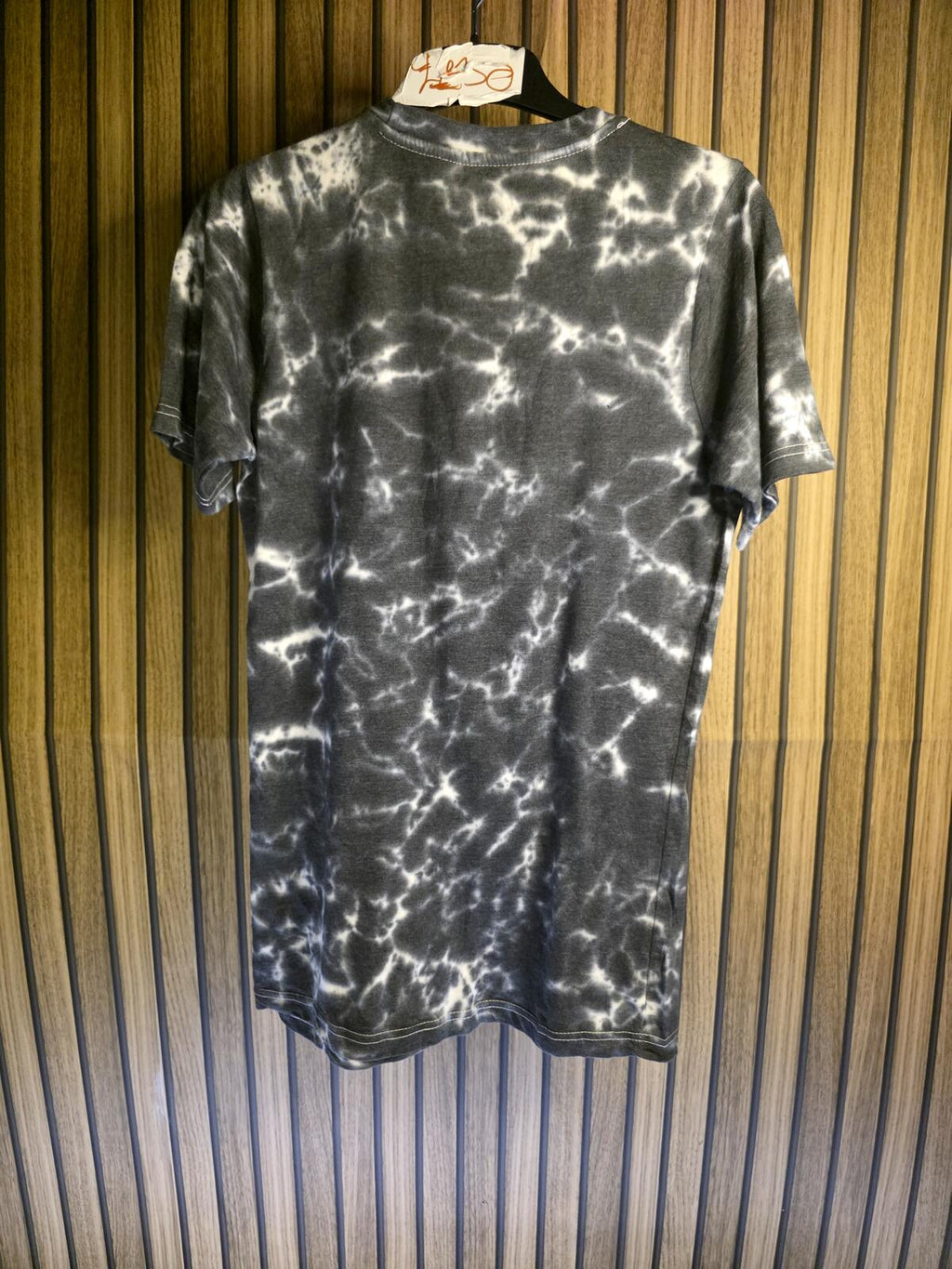 Eazy-E Tie Dye Graphic T-Shirt Black White Size S