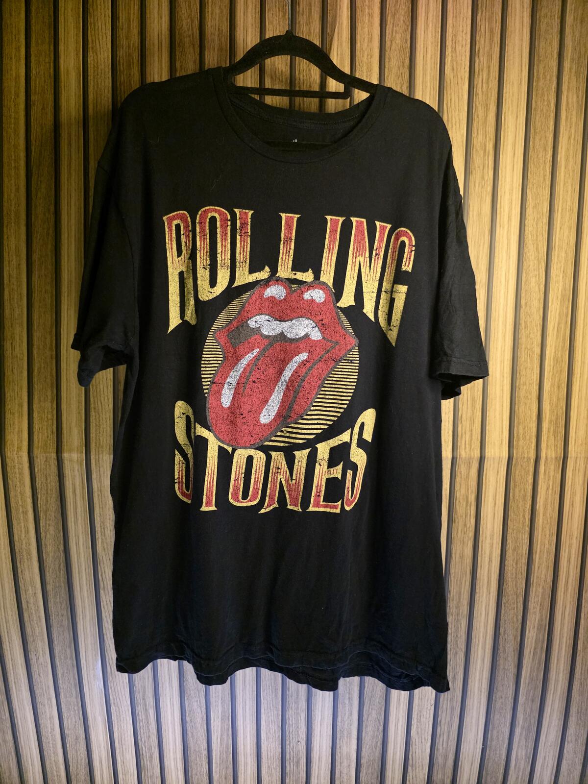 The Rolling Stones Black Graphic Band T-Shirt XL