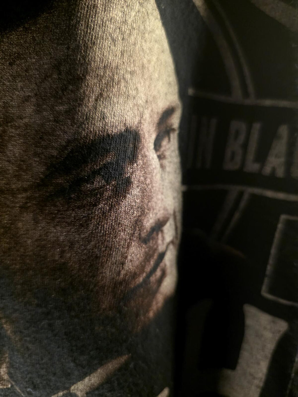 Johnny Cash Graphic T-Shirt Black Small