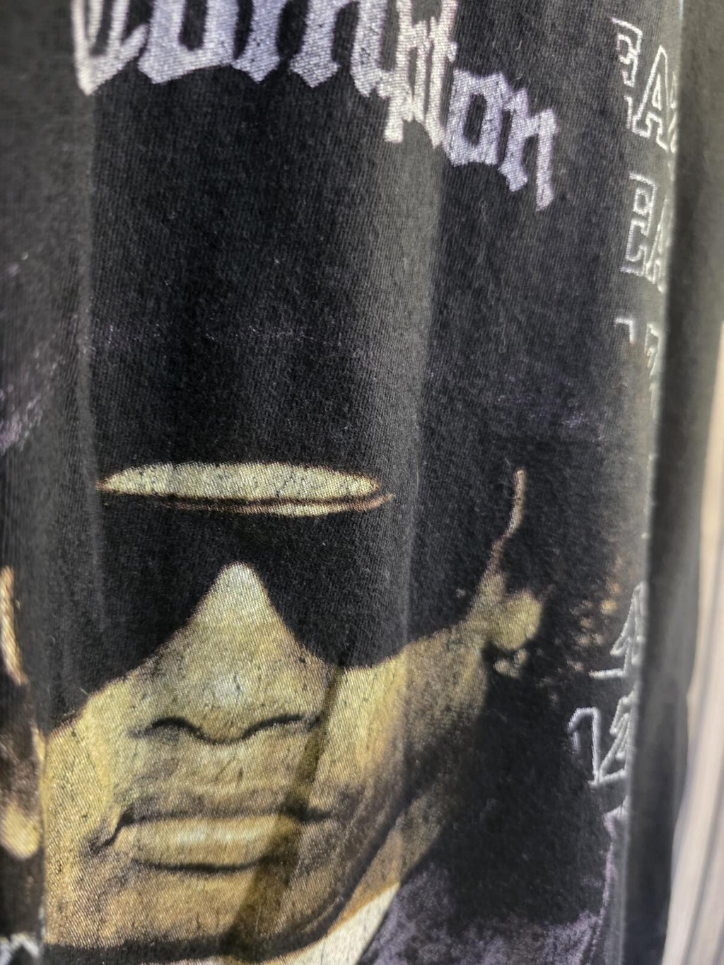 Eazy-E Black Graphic T-Shirt Compton Print Large