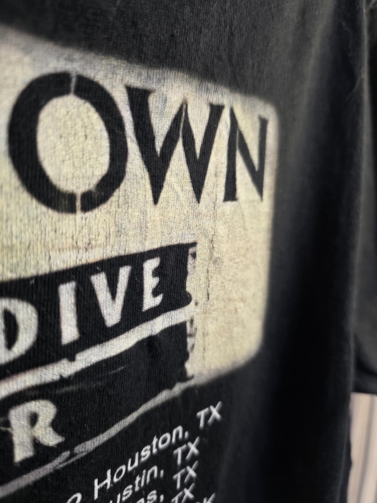 Shinedown Black Heavy Cotton Tour T-Shirt Size S