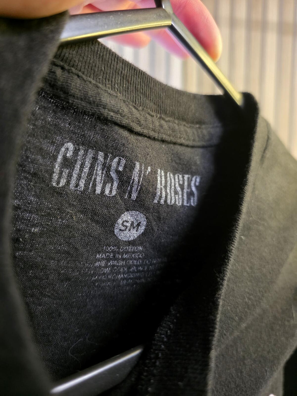 Guns N' Roses Use Your Illusion Tour 1991 Black T-shirt Small