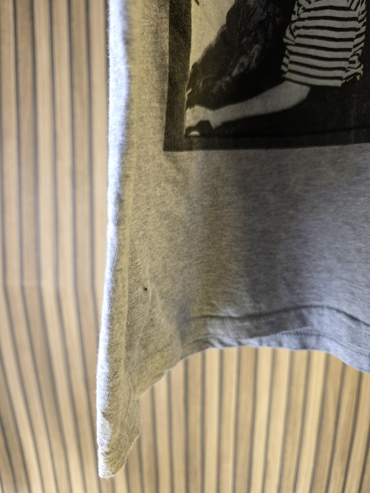 Poetic Justice Graphic T-Shirt Grey Size L