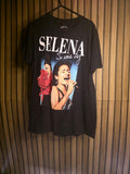 Selena Si Una Vez Graphic T-Shirt Black Medium