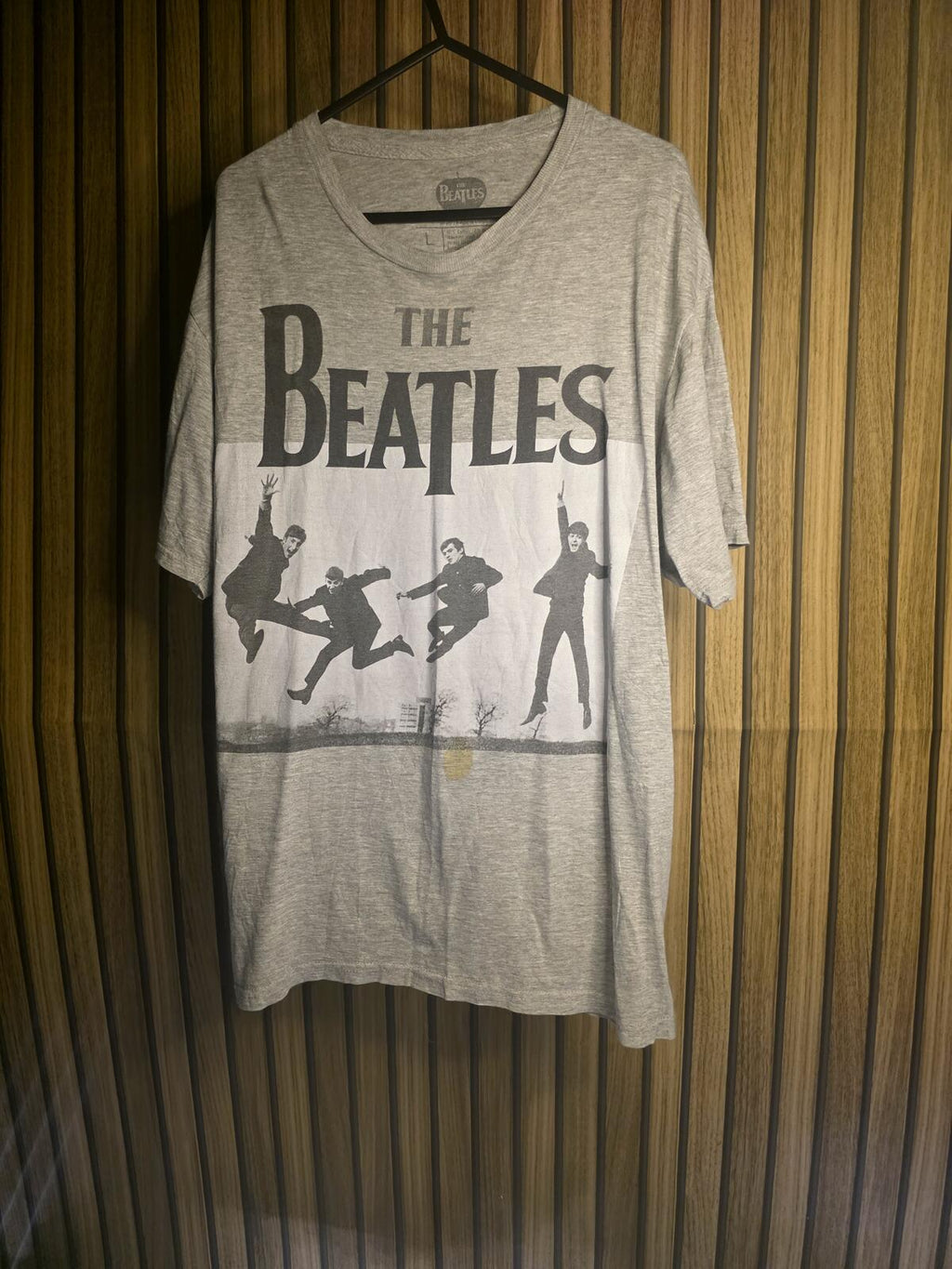 The Beatles Grey Graphic T-shirt Large