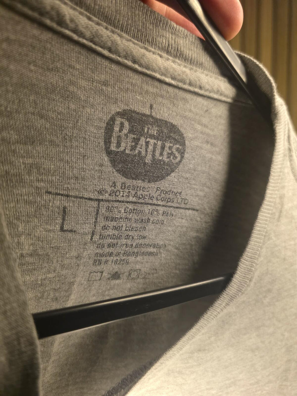 The Beatles Grey Graphic T-shirt Large