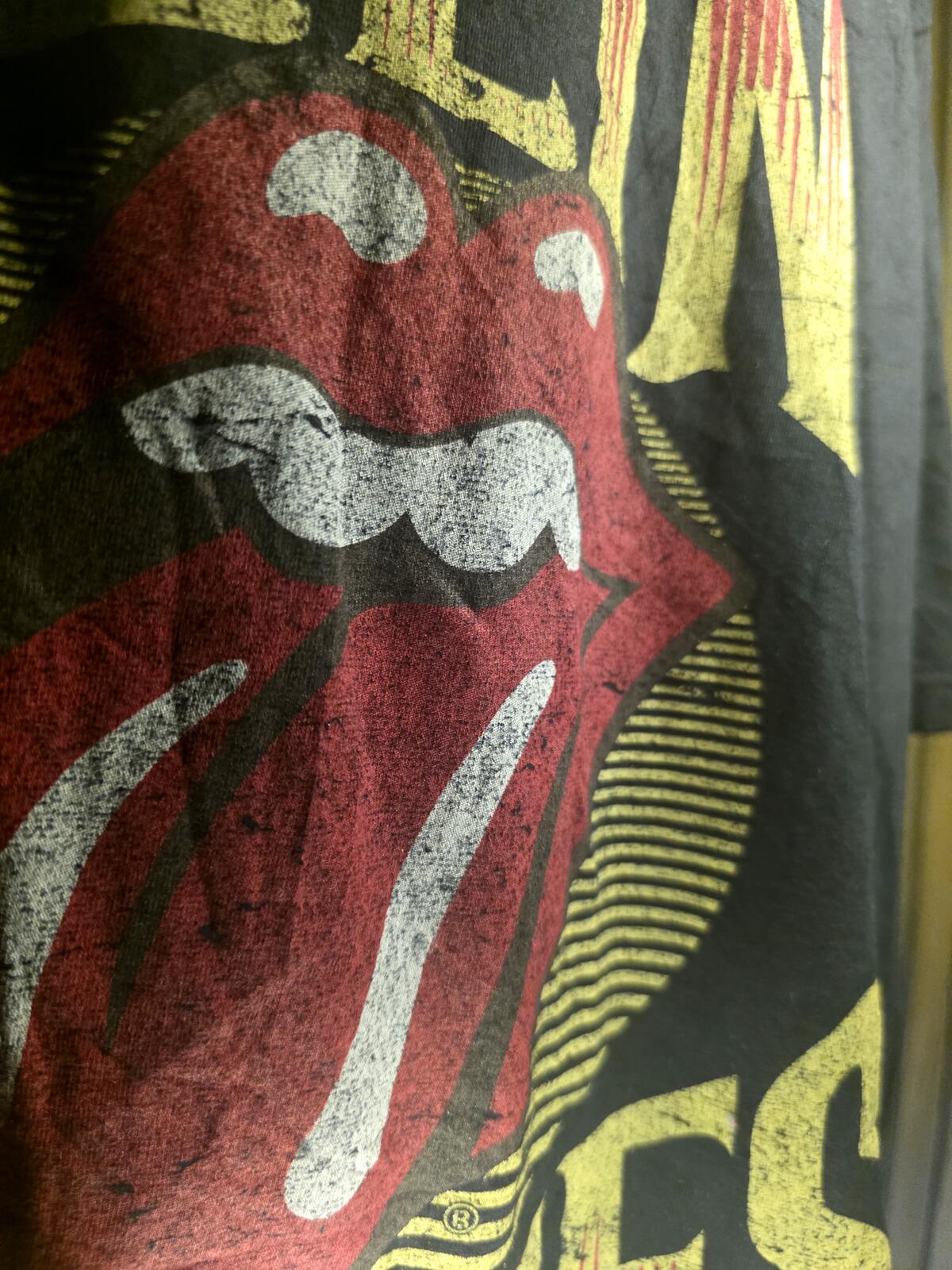 The Rolling Stones Graphic T-Shirt Black Size L