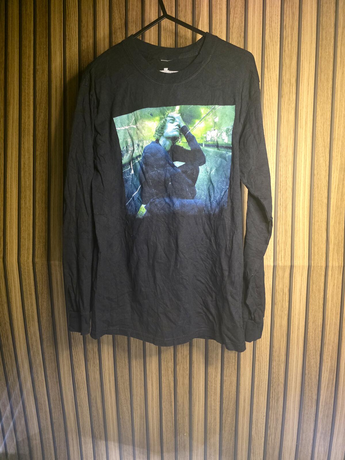 Justin Bieber World Tour Long Sleeve T-Shirt Black Size S