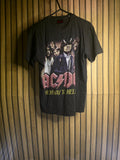 AC/DC Highway to Hell Black Band T-Shirt Medium