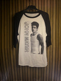 John Mayer Raglan Sleeve Tour T-Shirt Black White Size L
