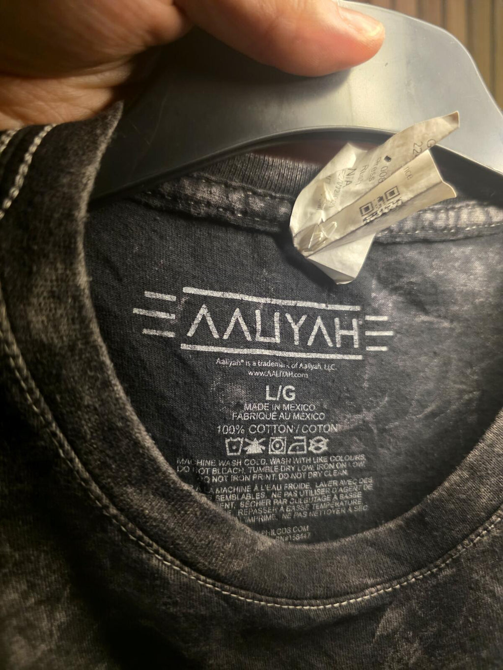 Aaliyah Princess of R&B Graphic T-Shirt Black Large