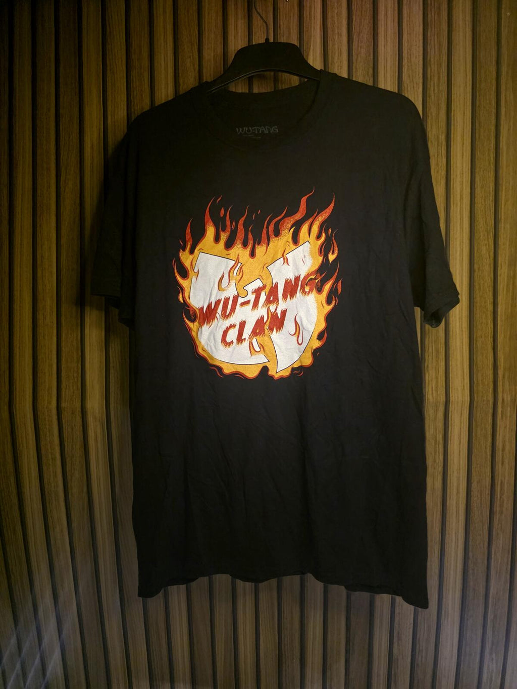 Wu-Tang Clan Black Graphic T-Shirt Size L