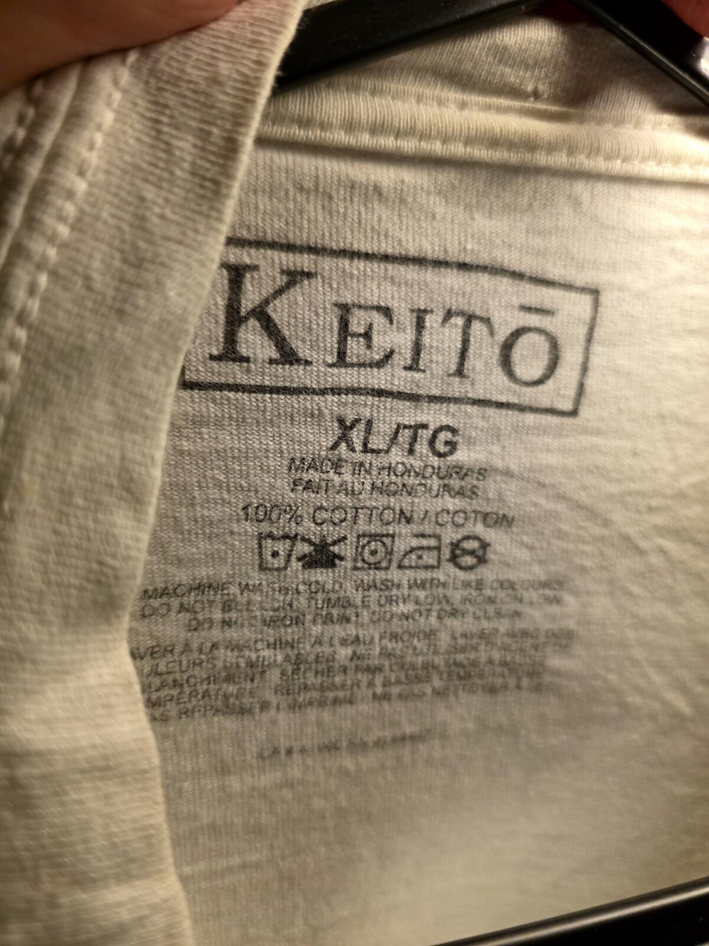 Keito Graphic T-Shirt Take Me Back to Japan White XL