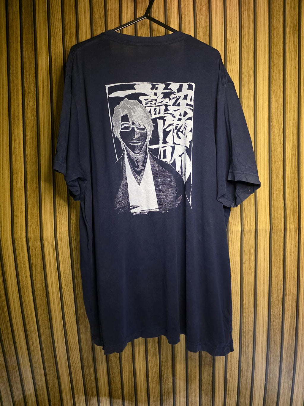 Uniqlo UT Anime Graphic T-shirt Navy Blue Size L
