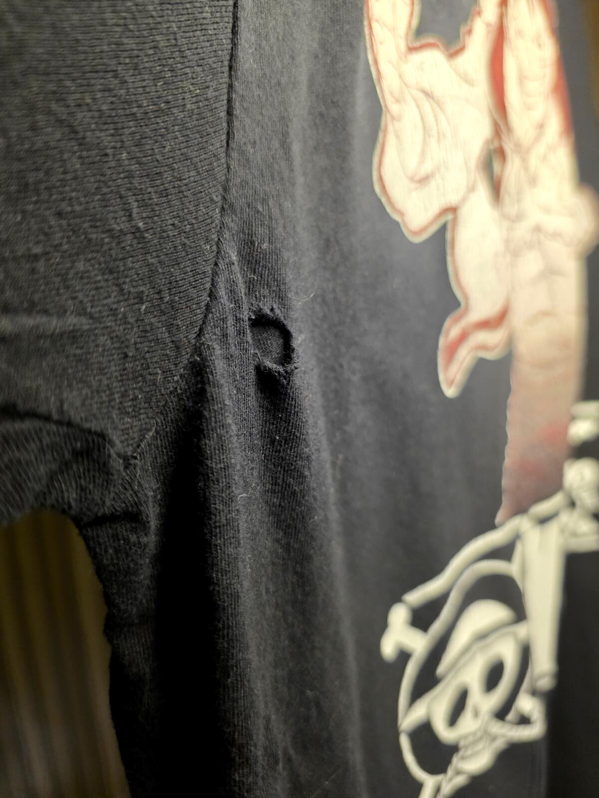 Ripple Junction One Piece Luffy Graphic Black T-Shirt Medium