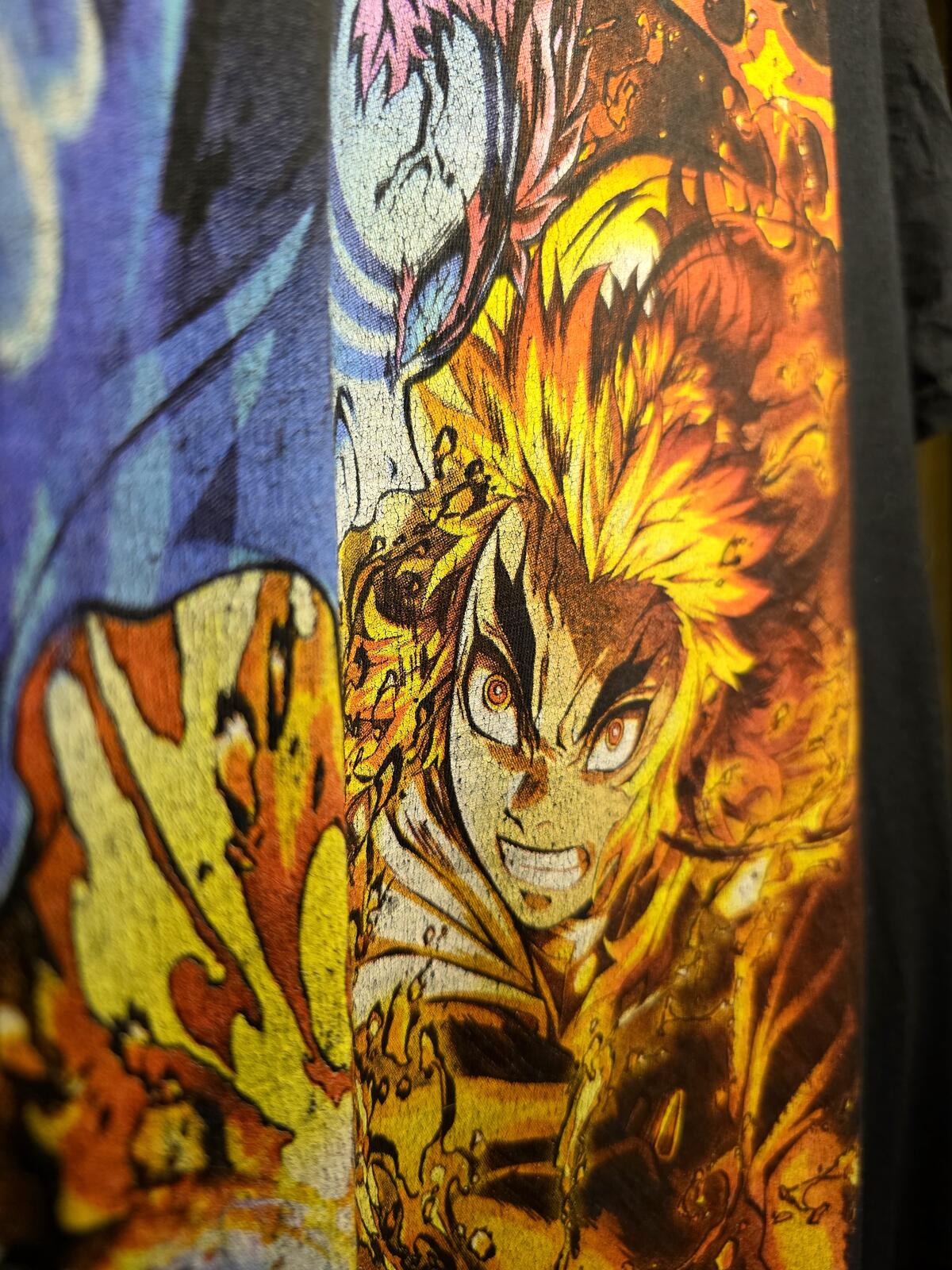 Aniplex Demon Slayer Graphic T-Shirt Black Large