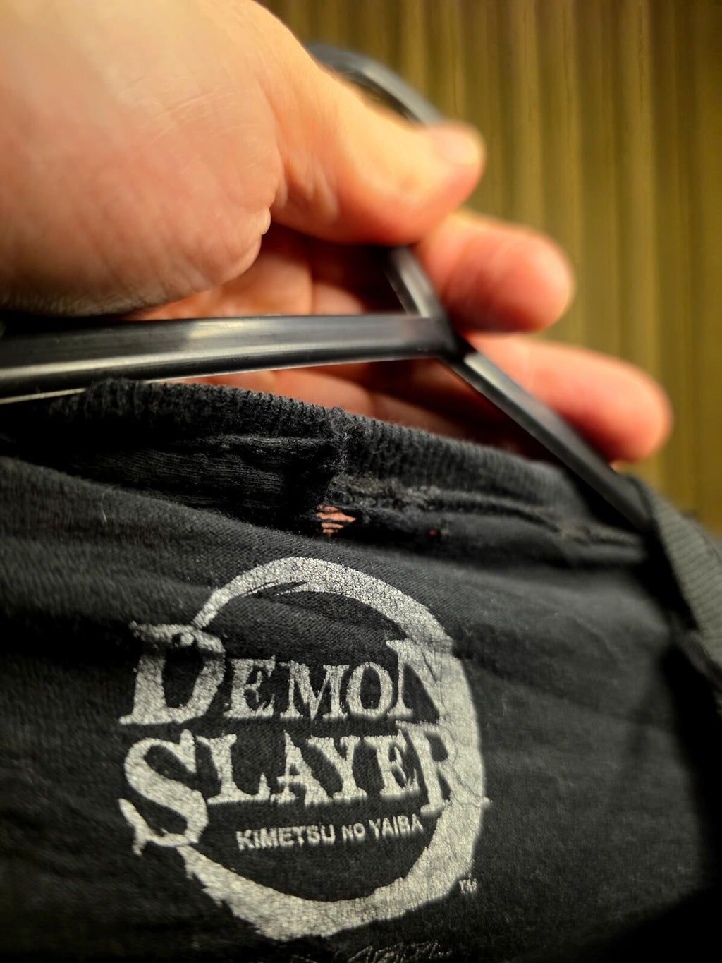 Aniplex Demon Slayer Graphic T-Shirt Black Large