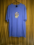 HUF Chun-Li Graphic T-Shirt Blue Large