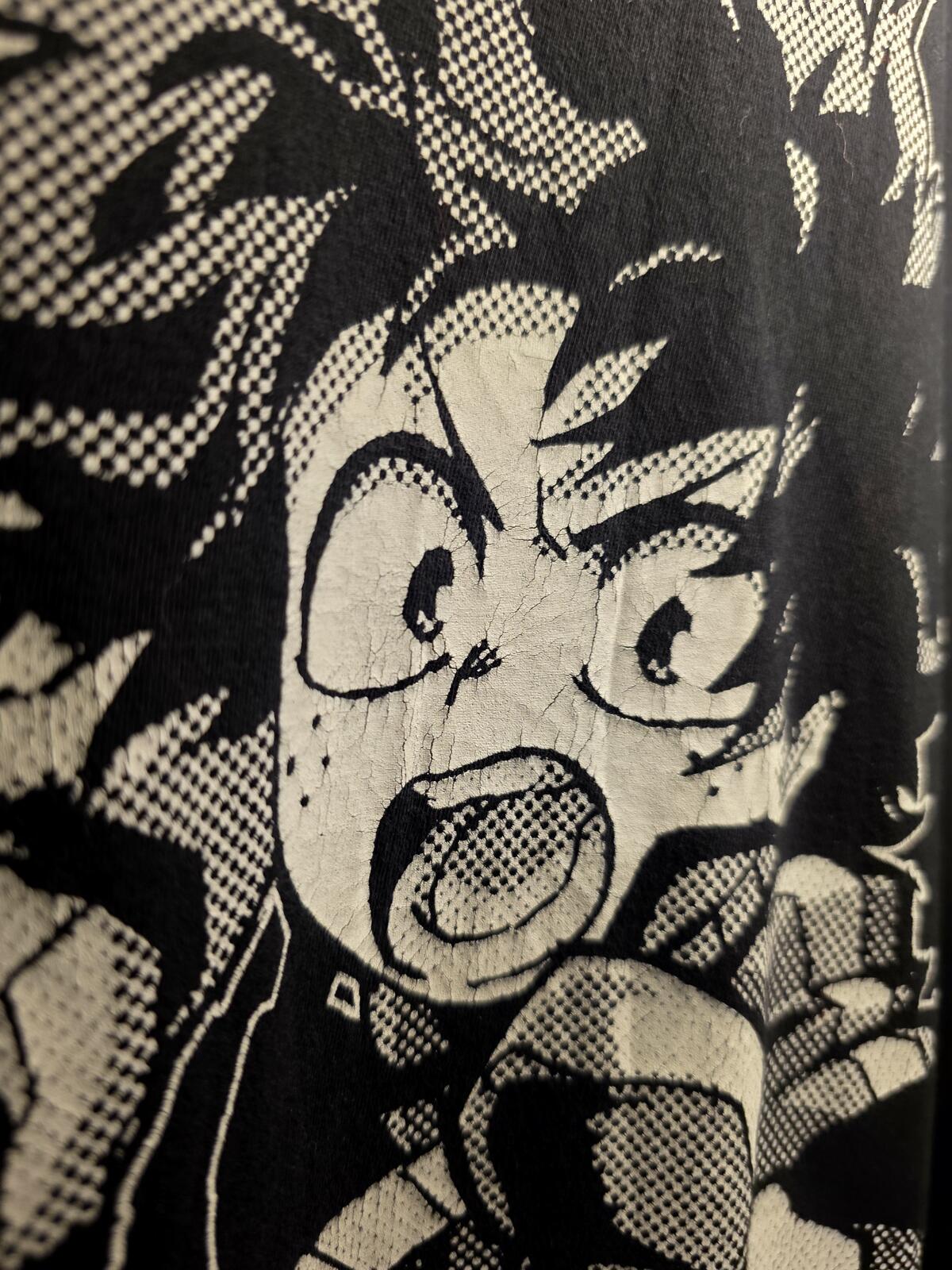My Hero Academia Izuku Midoriya Deku Graphic Black T-Shirt Size XXL
