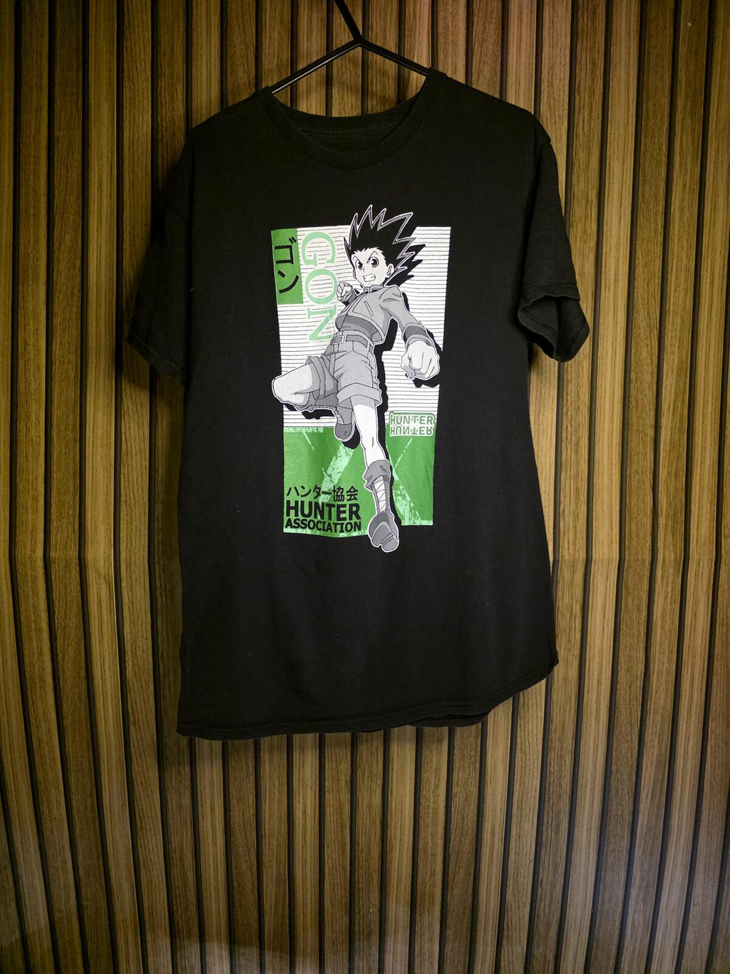 Hunter x Hunter Gon Graphic T-shirt Black Medium
