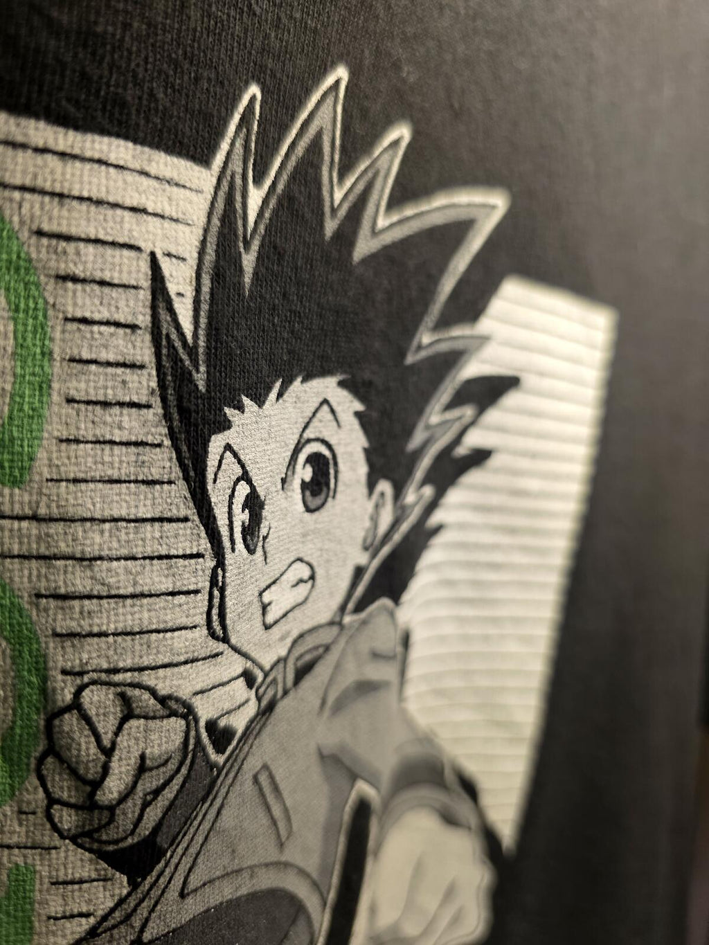 Hunter x Hunter Gon Graphic T-shirt Black Medium