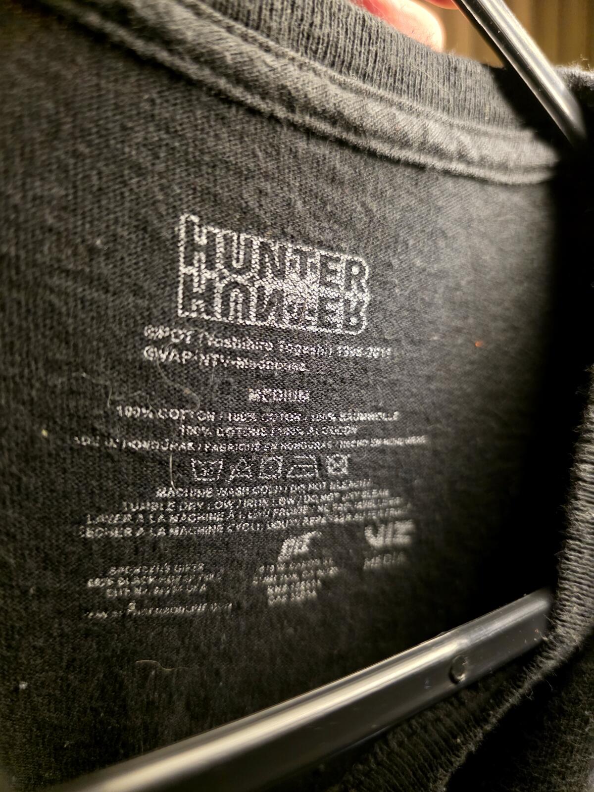 Hunter x Hunter Gon Graphic T-shirt Black Medium