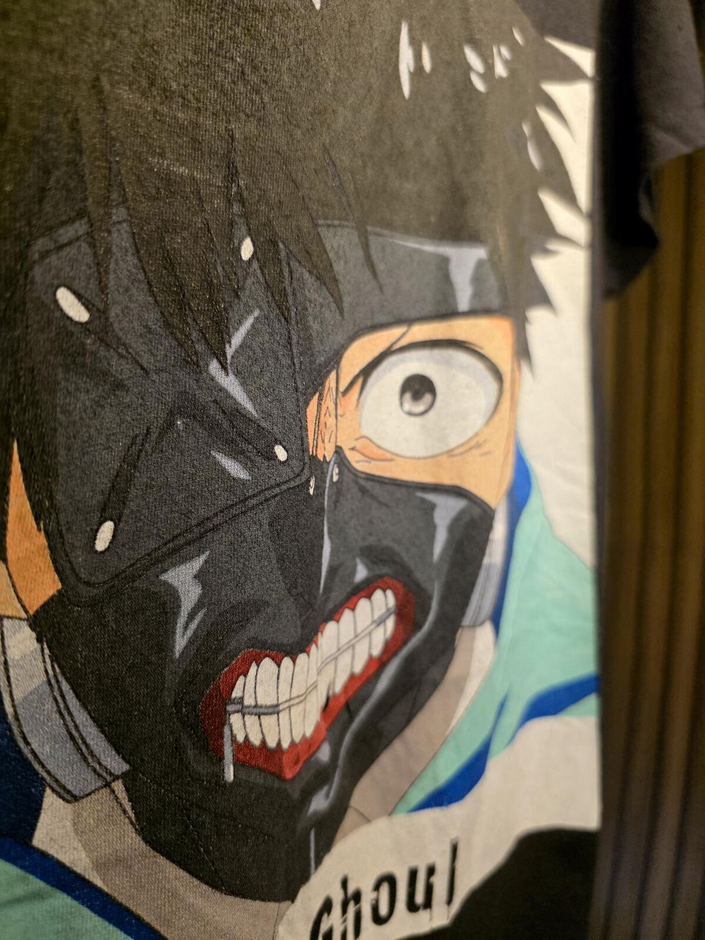 Funimation Tokyo Ghoul Kaneki Graphic T-Shirt Black Medium