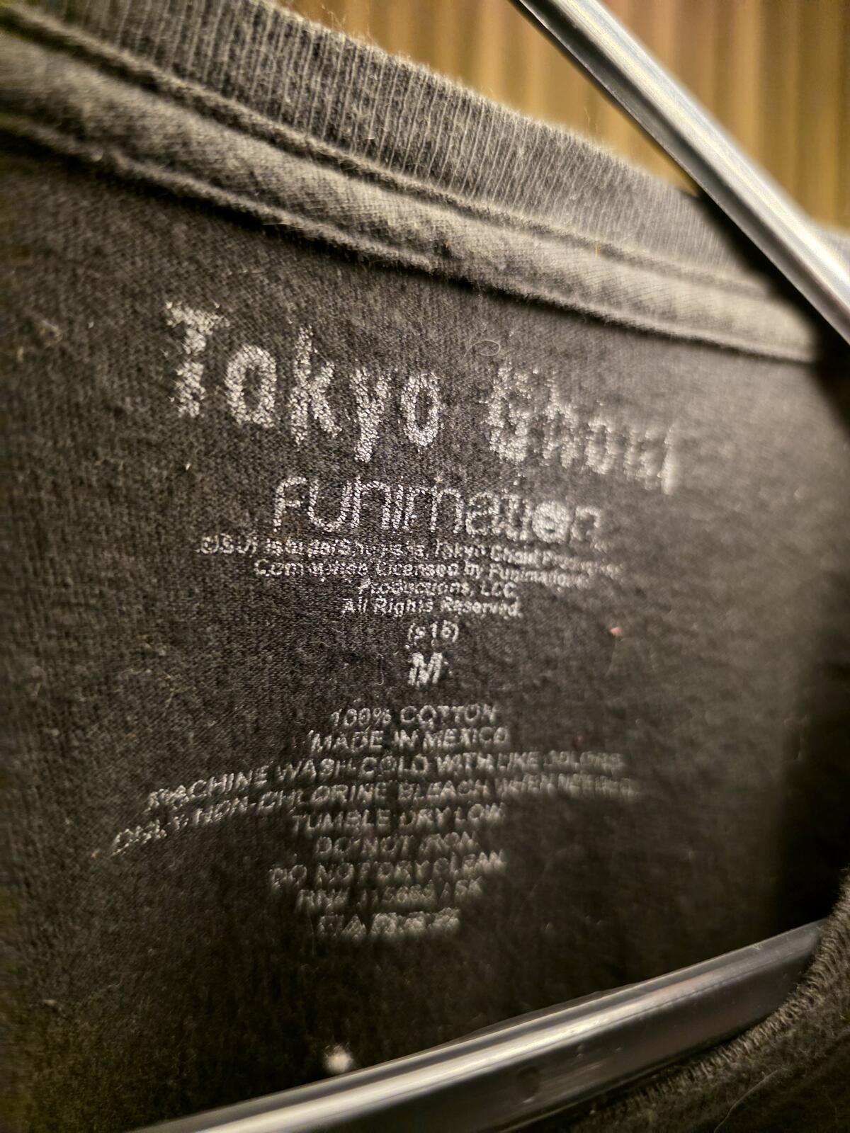 Funimation Tokyo Ghoul Kaneki Graphic T-Shirt Black Medium