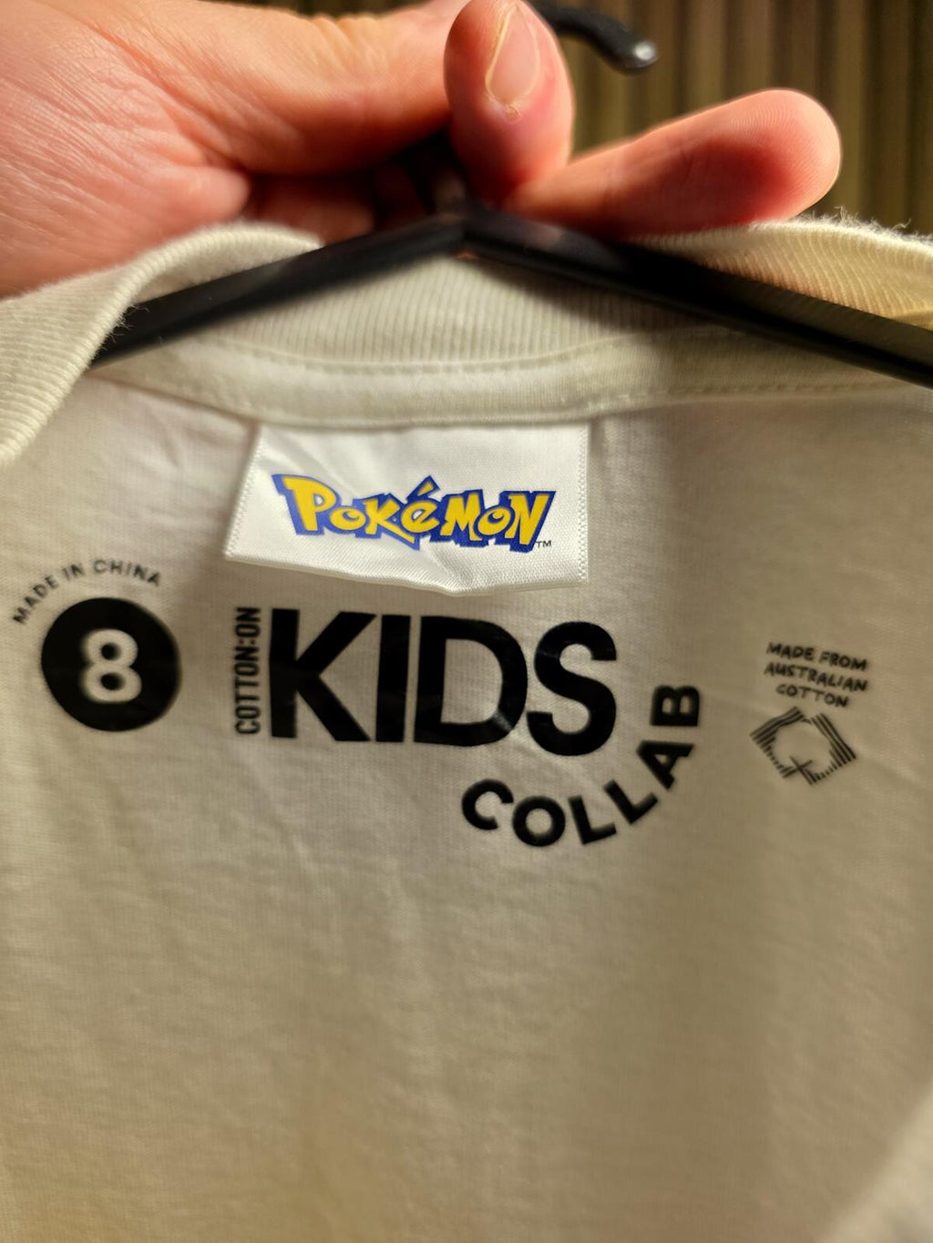 Pokémon Kids Gotta Catch 'Em All Graphic T-Shirt White Size 8