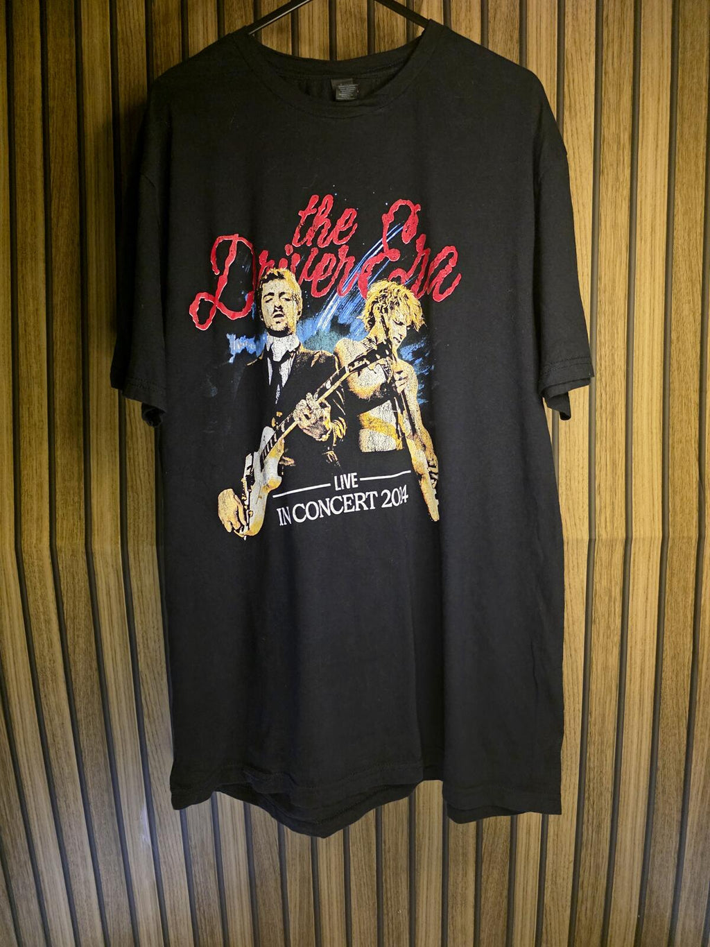 The Driver Era Black Live In Concert 2024 Graphic T-Shirt Size Large