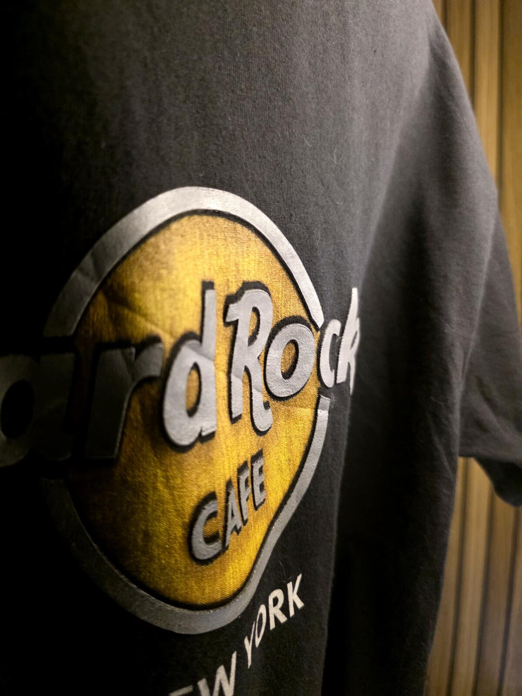 Hard Rock Cafe New York Black Graphic T-Shirt Youth Boys Fit