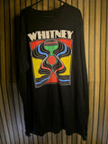 Whitney Houston Long Sleeve Tour T-Shirt Black Size XL