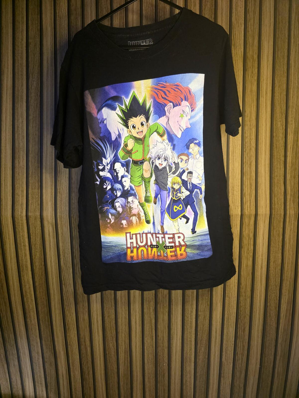 Hunter x Hunter Anime Graphic T-shirt Black Size S