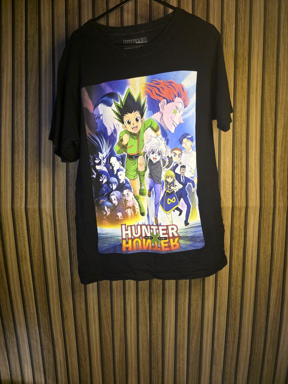 Hunter x Hunter Anime Graphic T-shirt Black Size S