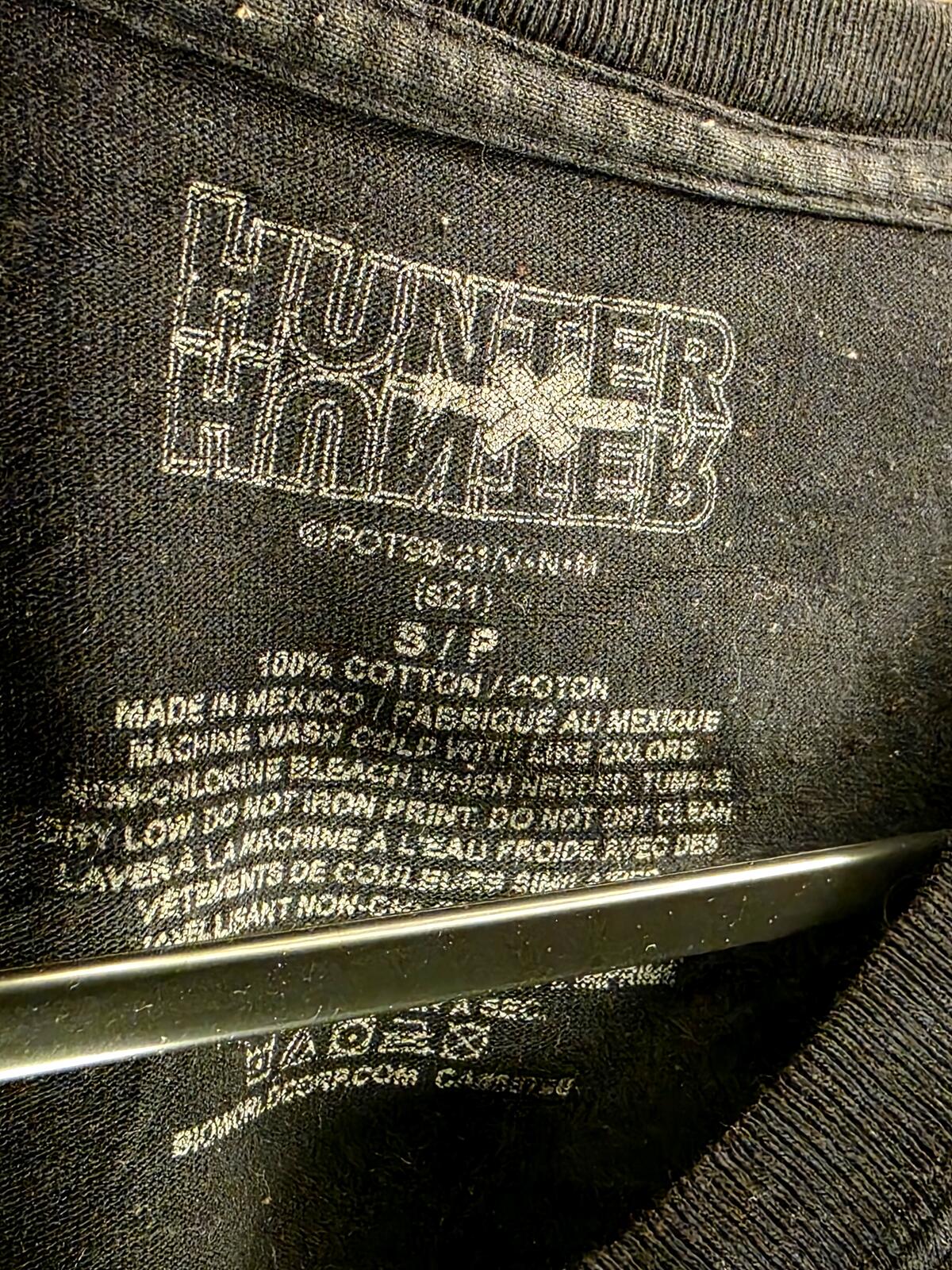 Hunter x Hunter Anime Graphic T-shirt Black Size S