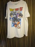 Dragon Ball Z Graphic T-Shirt White XL