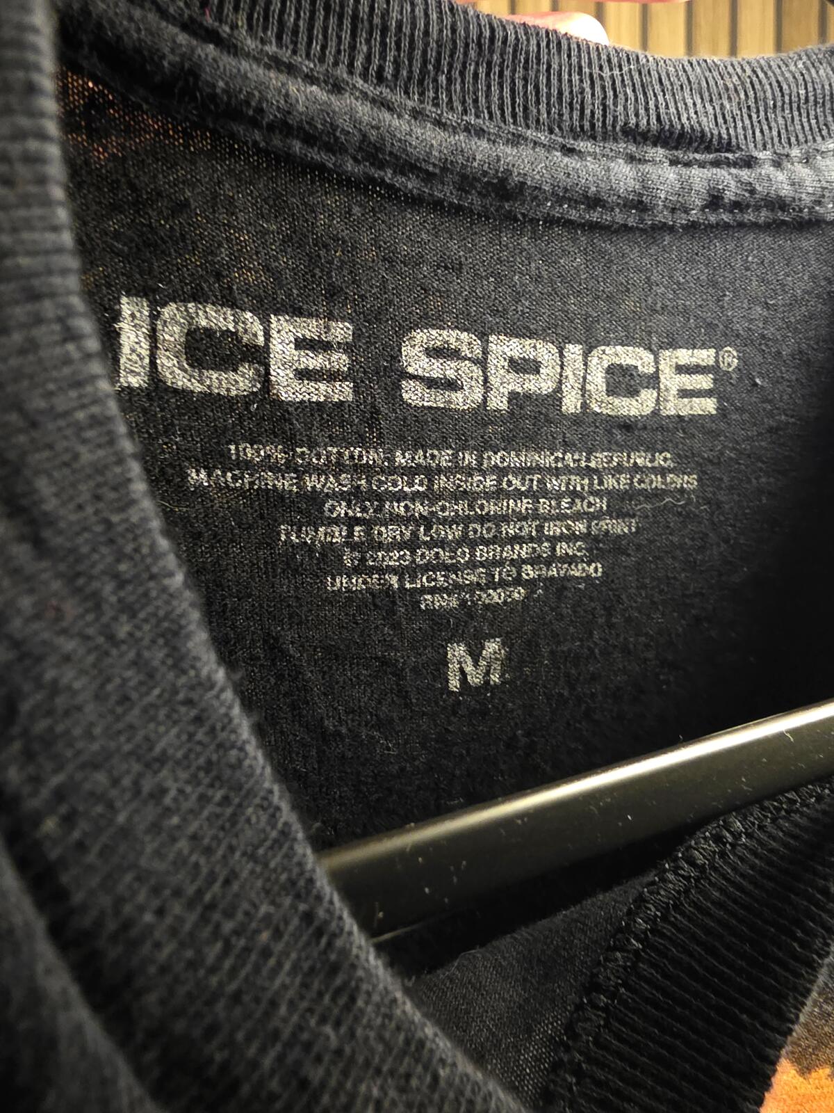 Ice Spice Graphic T-Shirt Black Size Regular M