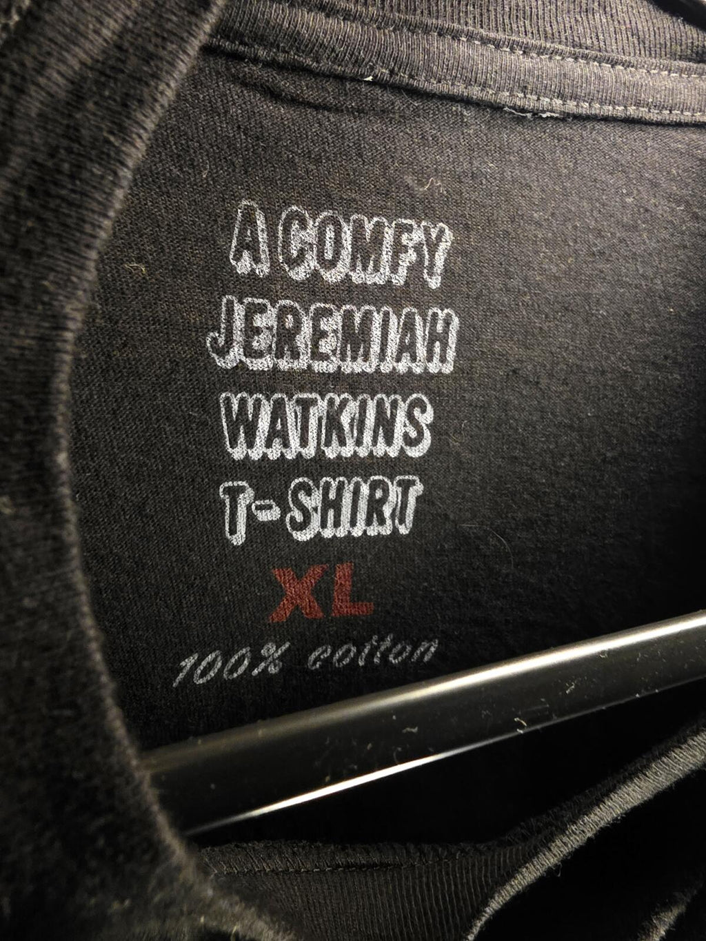 Jeremiah Watkins Graphic T-Shirt Black XL
