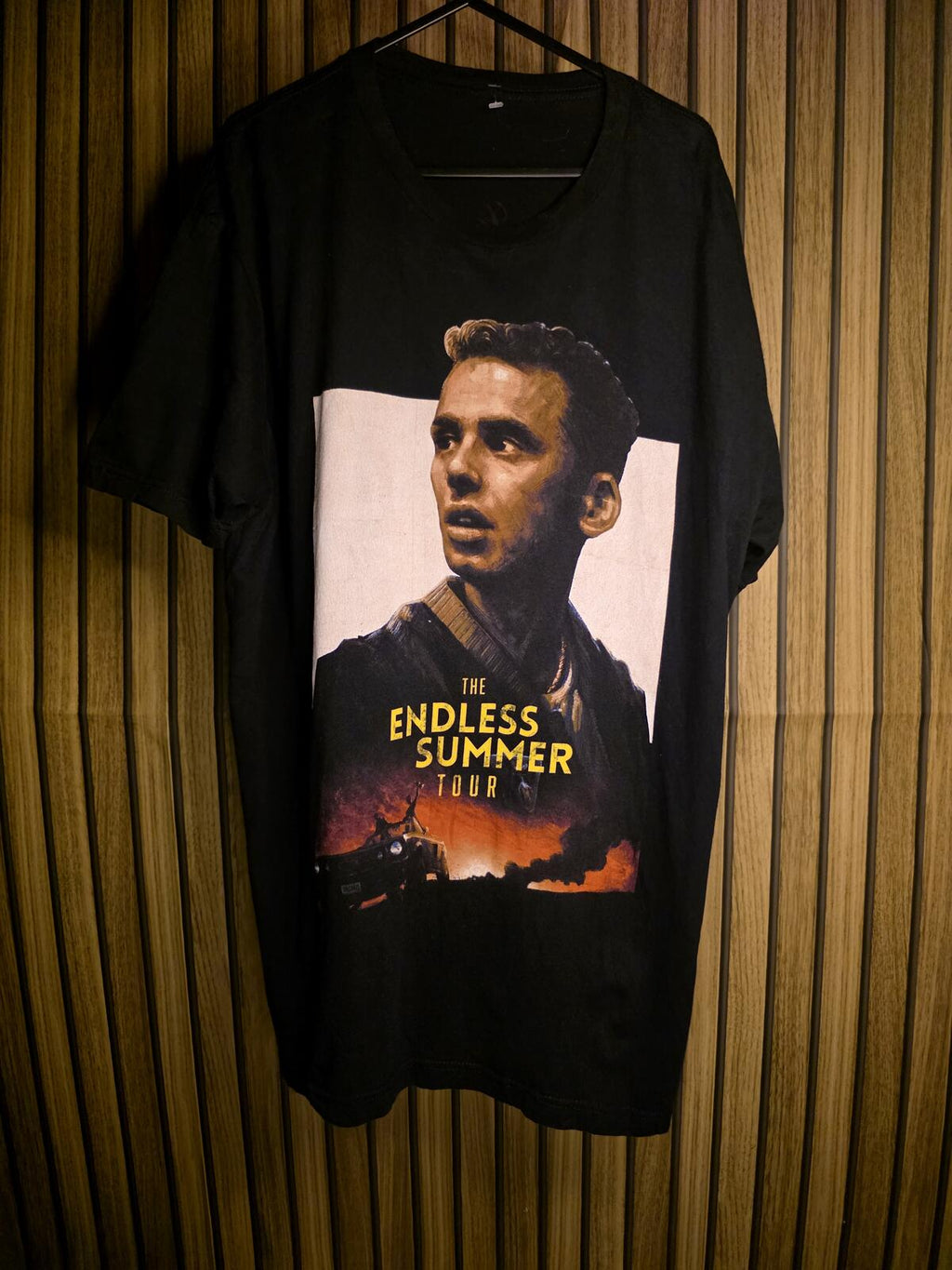 Logic The Endless Summer Tour Black Graphic T-Shirt Size M