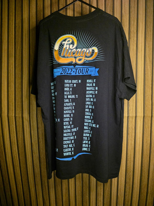 Chicago 2022 Tour Graphic T-Shirt Black XL
